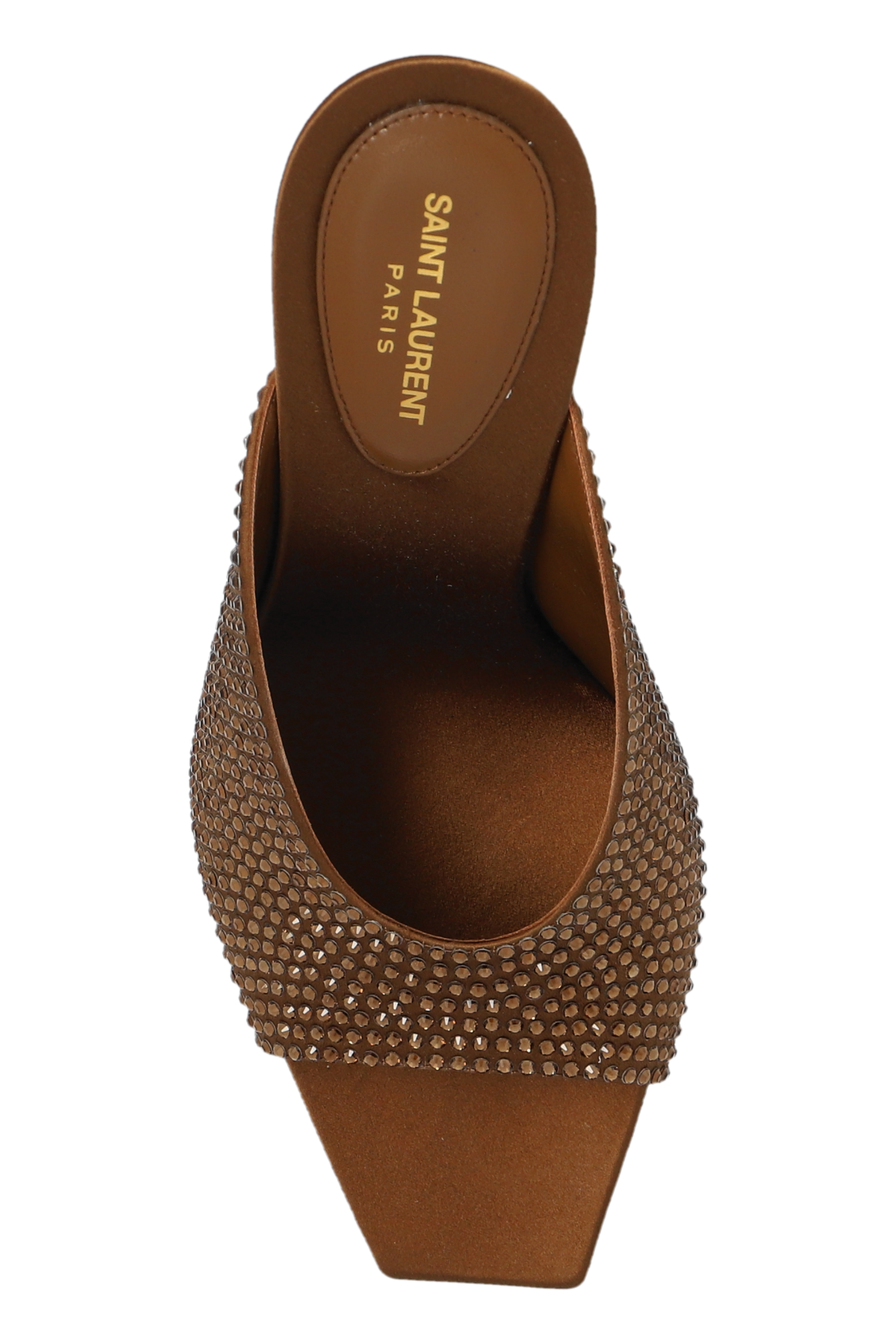 Brown Heeled mules Sept Saint Laurent - Vitkac AS